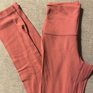 Pink Lululemon Align Pants